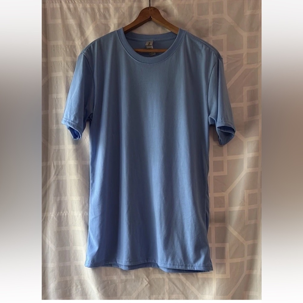 Gildan Performance T-Shirt Short Sleeve Light Blue Women’s Sz M